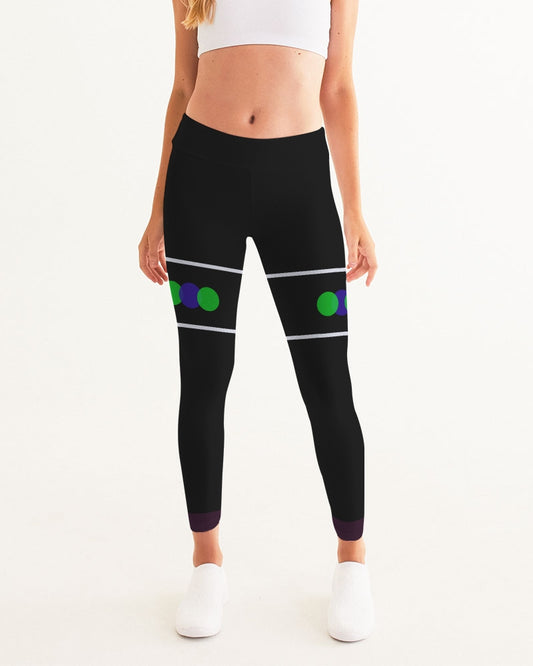 Greens and Blues Women's Yoga Pants
