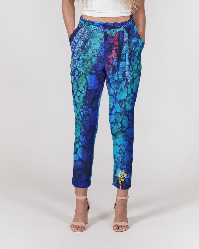 Night at the Theater Women's Belted Tapered Pants