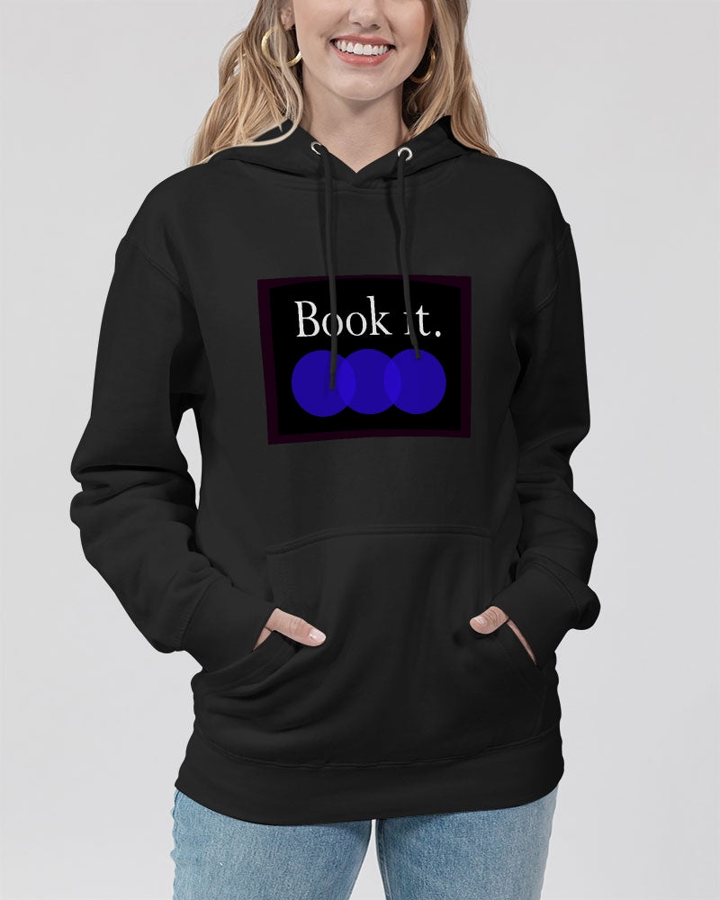 Book it | Black Pullover Hoodie | Lane Seven