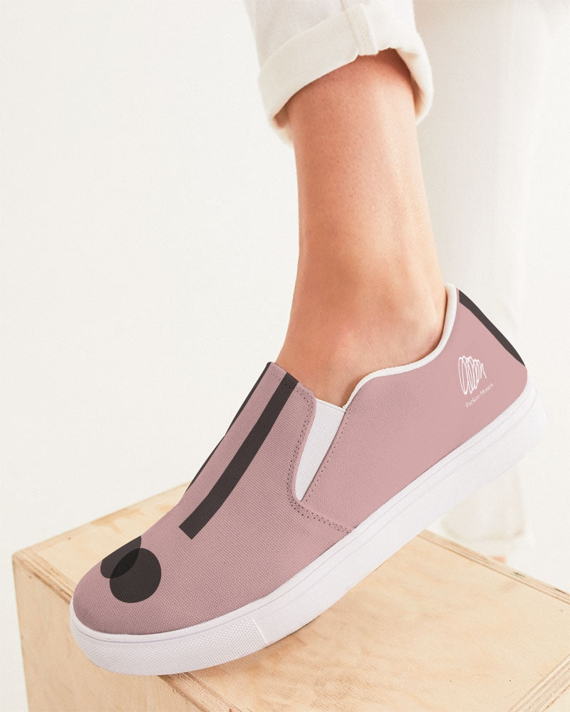 Dusty Pink Women's Slip-On Canvas Shoe