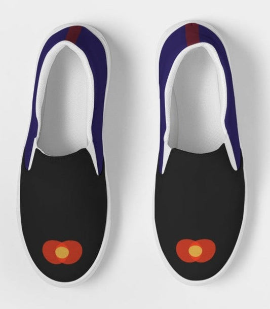 Two Scarlets & Yellow Women's Slip-On Canvas Shoe
