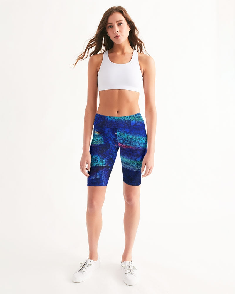 Night at the Theater Women's Mid-Rise Bike Shorts