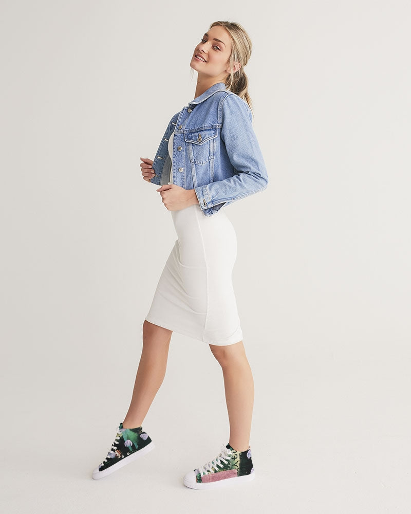 Women's Hightop Canvas Shoes