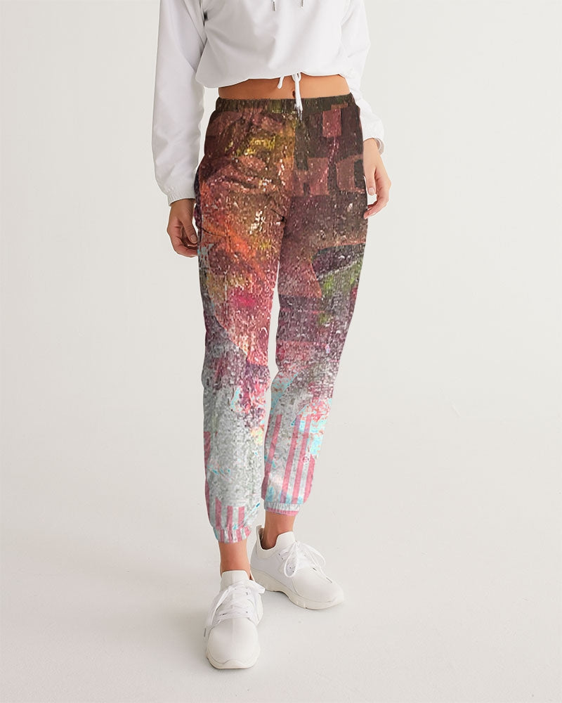 Women's 'Flowered Bikes' Track Pants