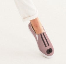 Dusty Pink Women's Slip-On Canvas Shoe