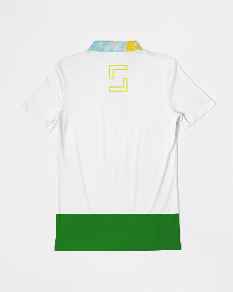 Sunny Jam Men's Slim Fit Short Sleeve Polo