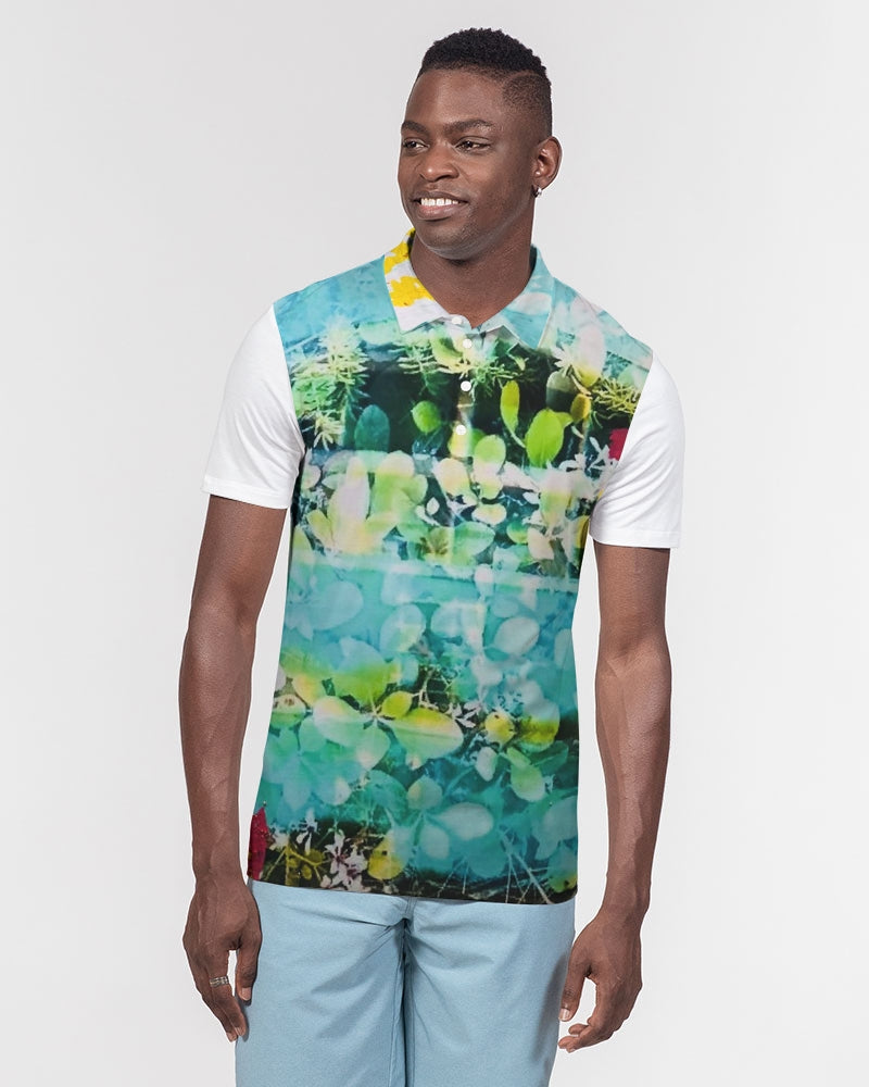 Sunny Jam Men's Slim Fit Short Sleeve Polo