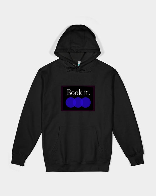 Book it | Black Pullover Hoodie | Lane Seven