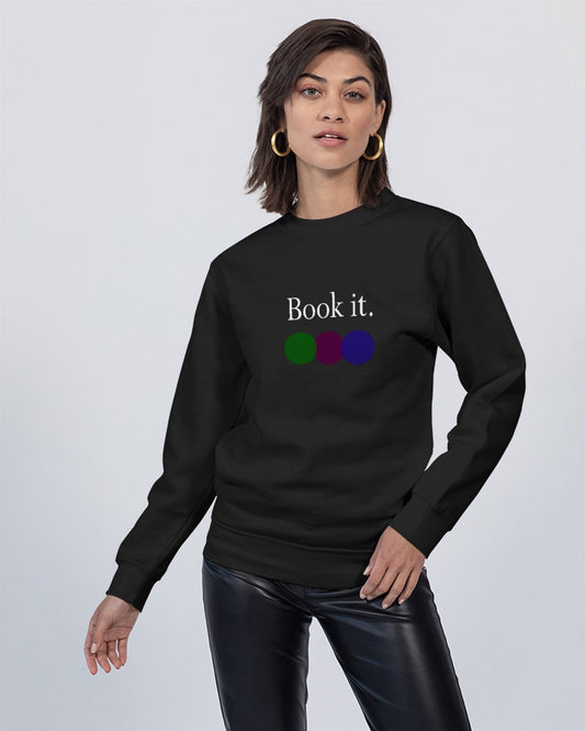 Book It Unisex Premium Crewneck Sweatshirt | Lane Seven