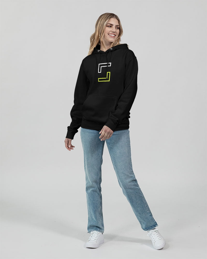 PM Geometric | Unisex Premium Pullover Hoodie | Lane Seven