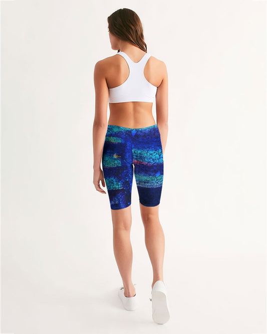 Night at the Theater Women's Mid-Rise Bike Shorts