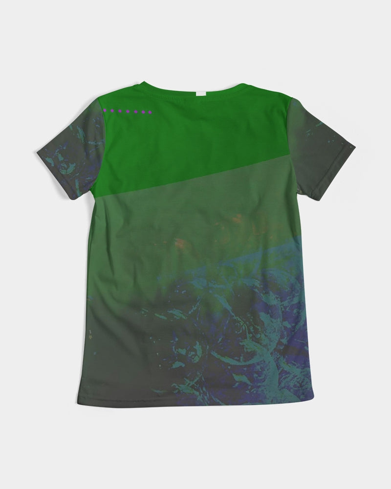 Green Danube Women's V-Neck Tee