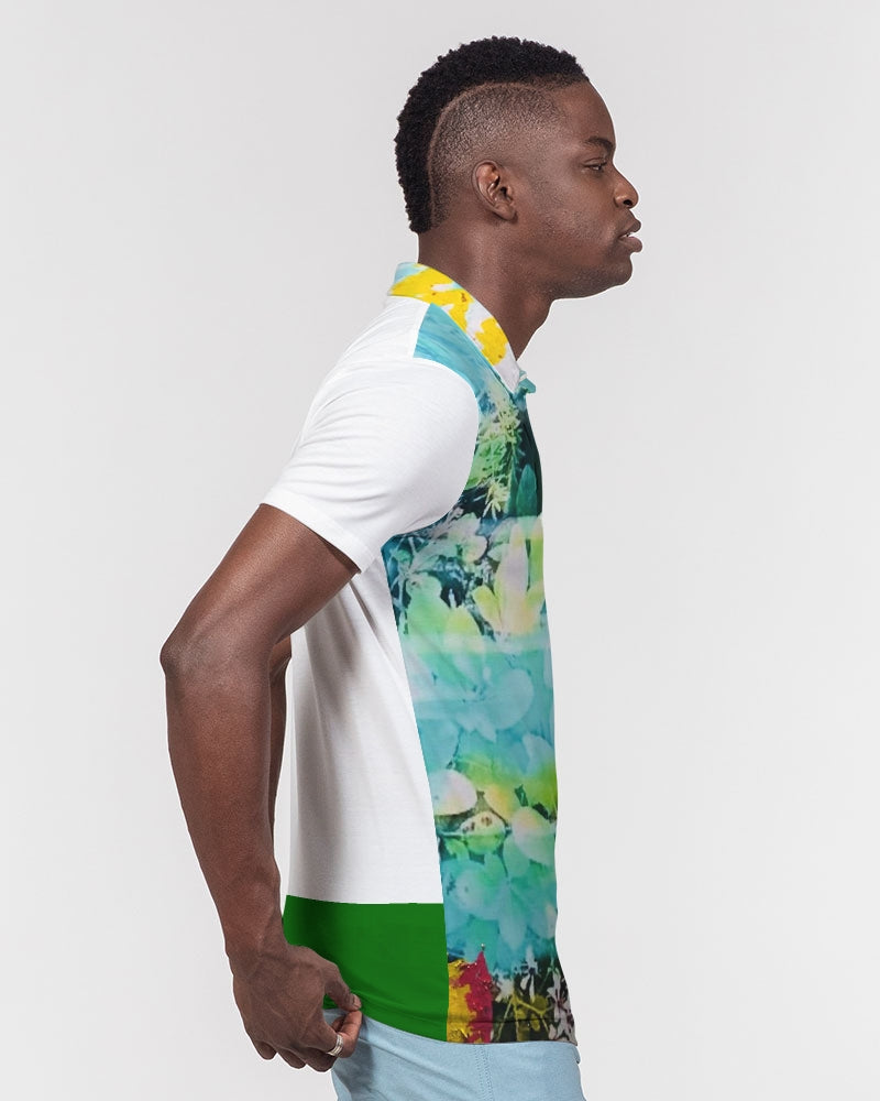 Sunny Jam Men's Slim Fit Short Sleeve Polo