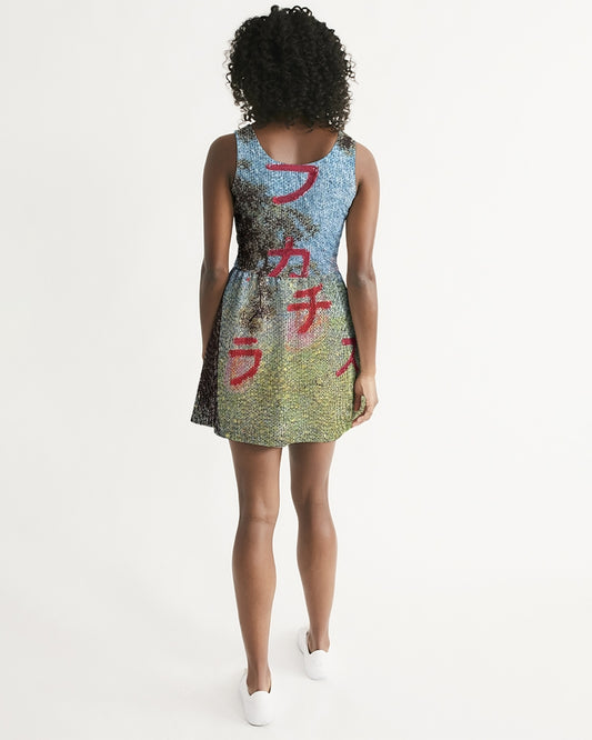 Women's Scoop Neck Skater Dress