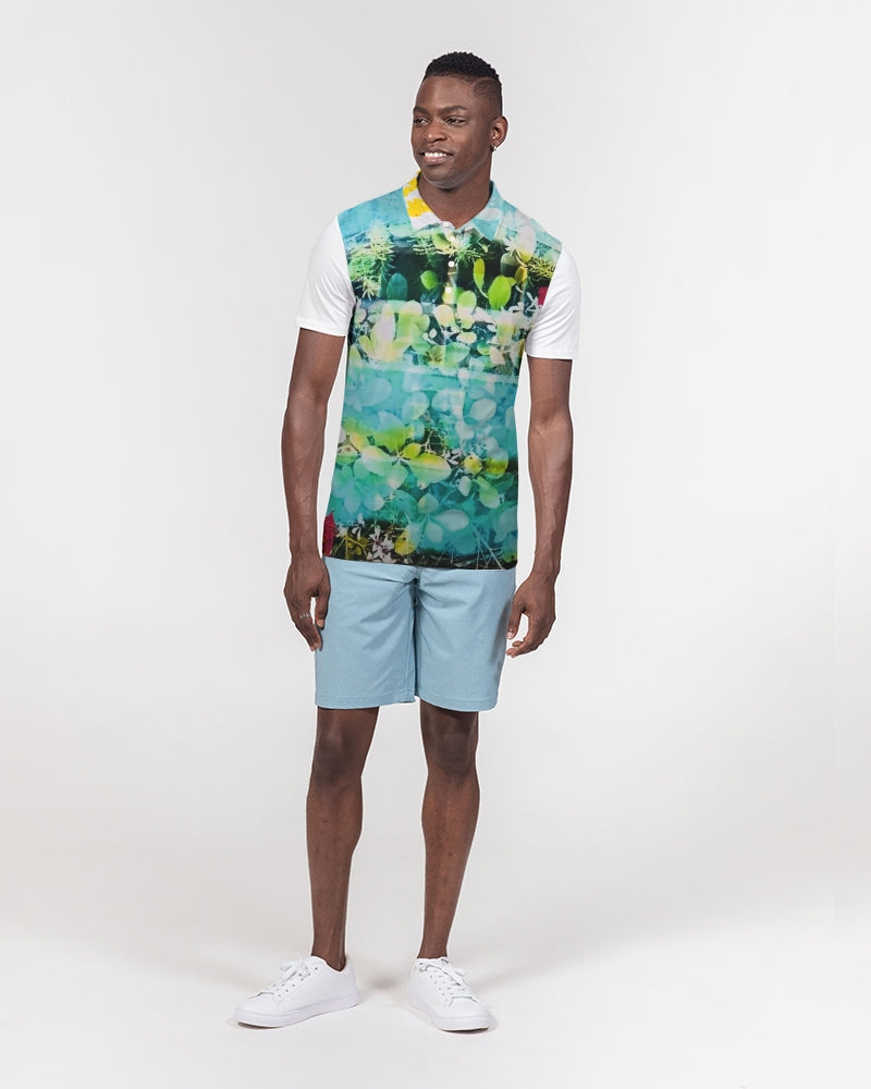 Sunny Jam Men's Slim Fit Short Sleeve Polo