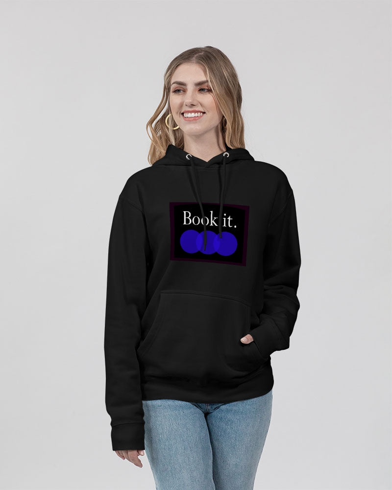 Book it | Black Pullover Hoodie | Lane Seven