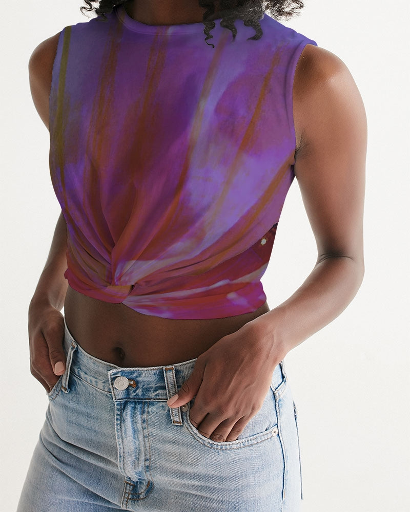 Mood Women's Twist-Front Tank